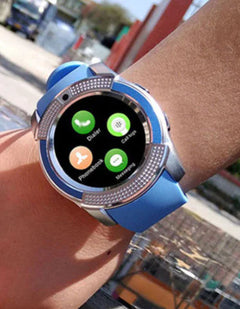 Bluetooth Smart Watch with Fitness Tracker and SIM Card