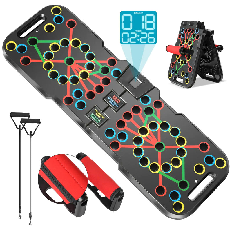 Push Up Board with Smart Count Multi-Function